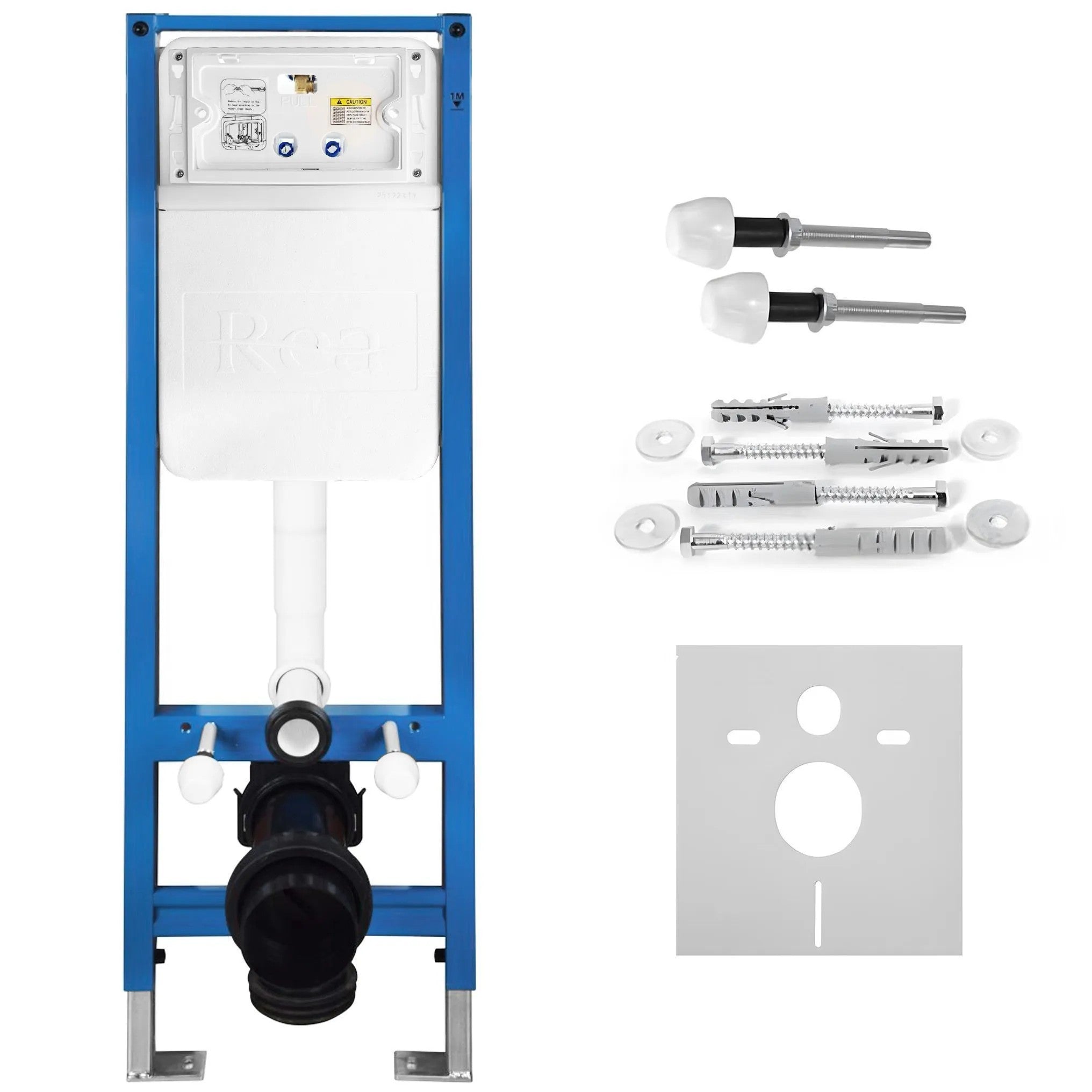 Beépíthető WC Tartókeret Szett Slim 024N HD Titan Nyomólappal 3