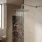 Kerek Esőztető Zuhanyfej REA JS-P014 30cm Chrome 3