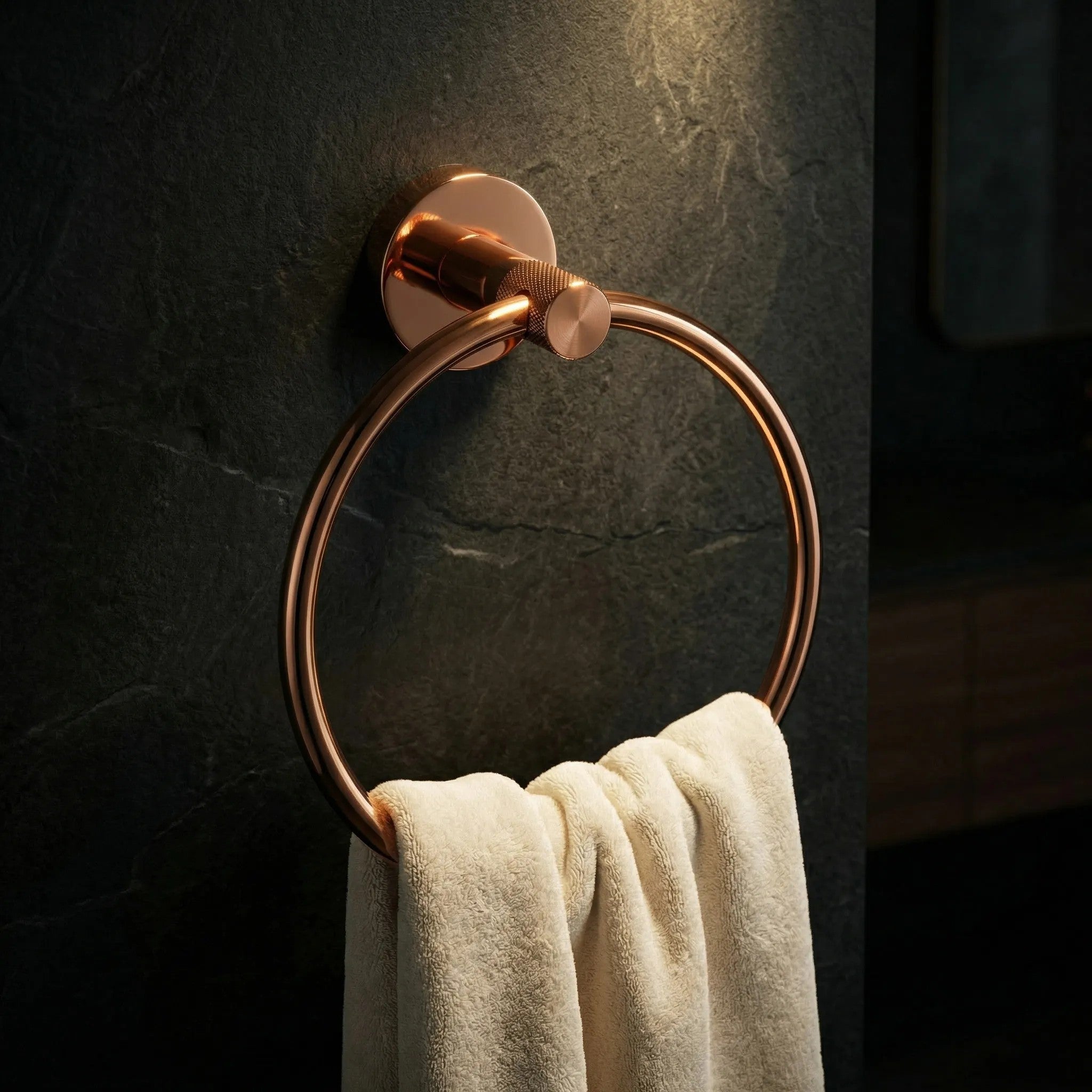 Fürdőszoba Fogas Ring 6610 Modern Copper 3
