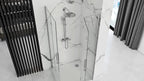 Zuhanykabin Rea Molier Chrome Double 90x100 3