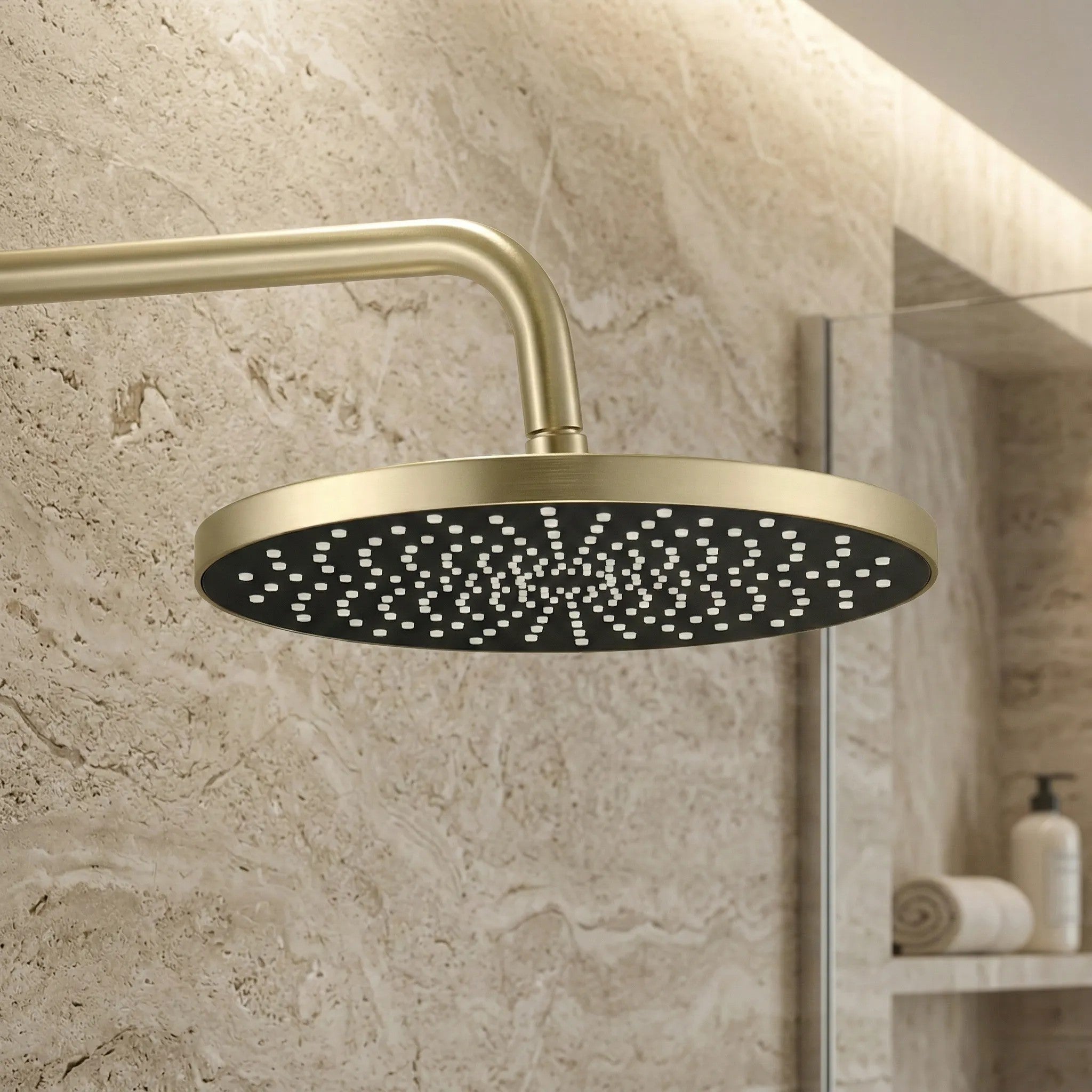 Zuhanyszett Rea Lungo Stripe Brush Gold 3