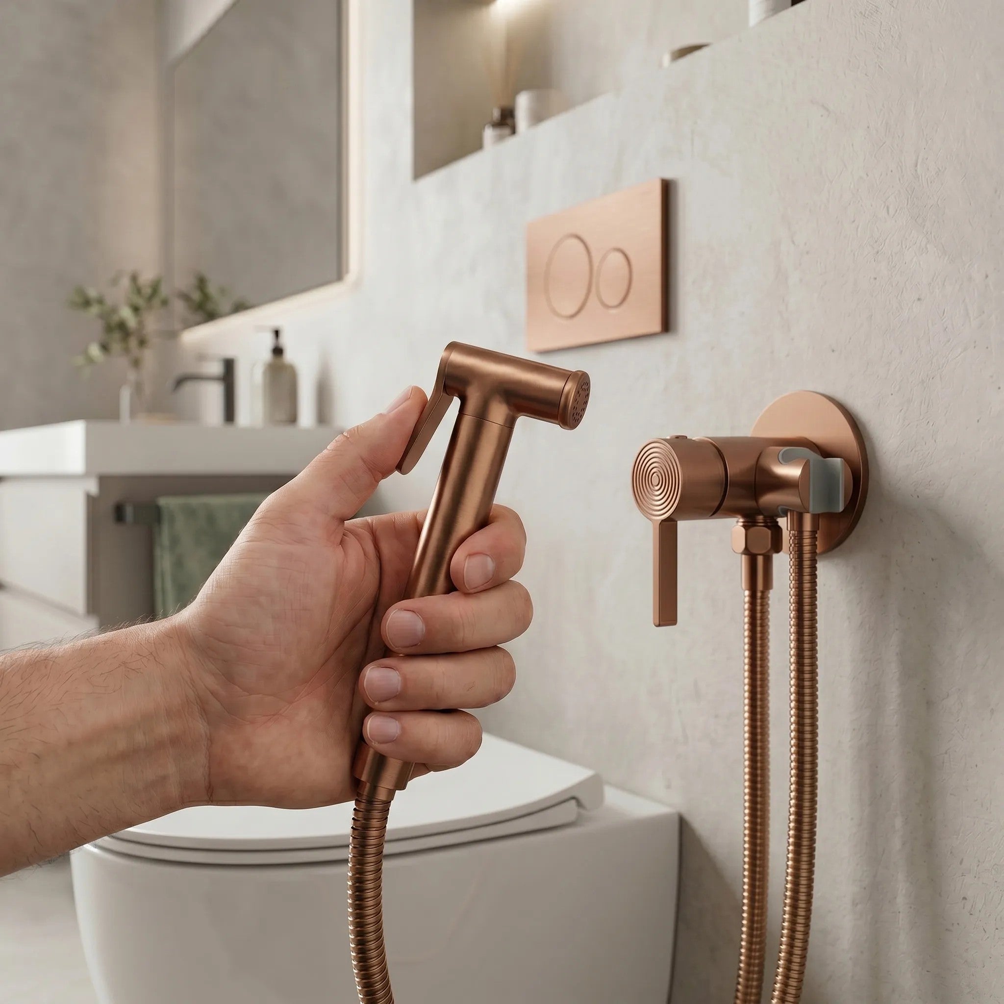 Bidé Csap Rea Foster Brush Copper 3