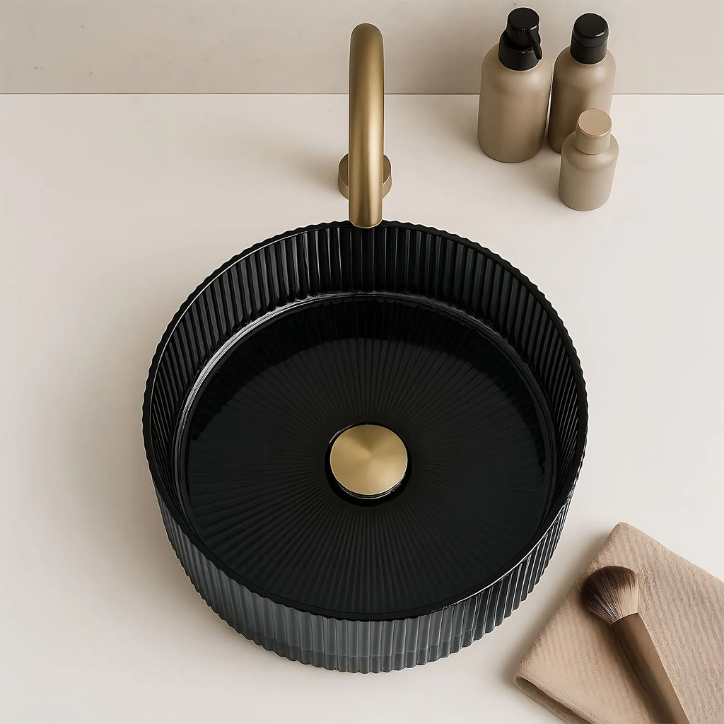 Pultos Mosdókagyló Rea Ingrid 36 Black 3