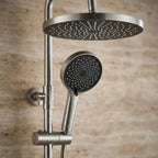 Zuhanyszett Rea Lungo Stripe Brush Nickel 3