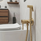Bidé Csap Rea Lungo Loop Diamond Brush Gold 3