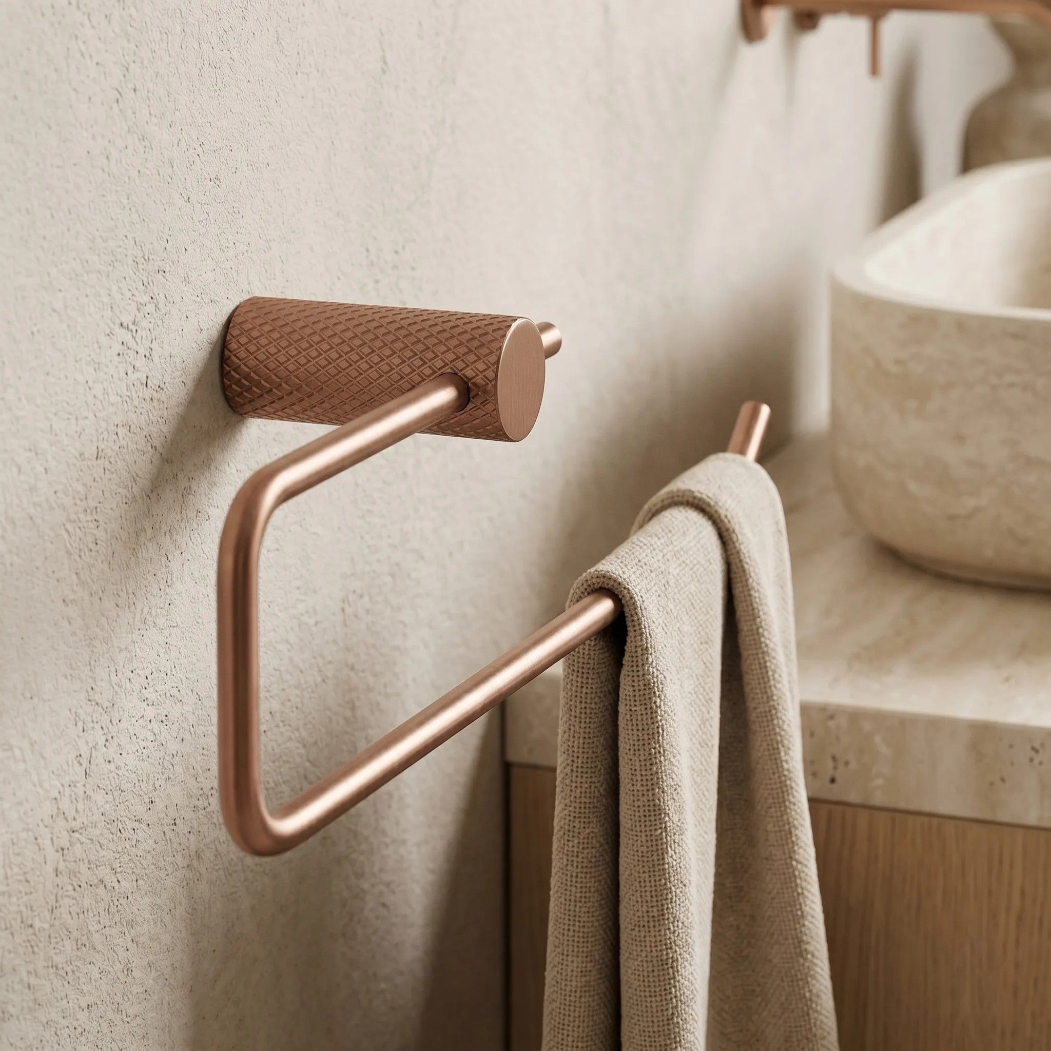 Fürdőszobai Akasztó A62310BRG OTTO Brush Copper 3