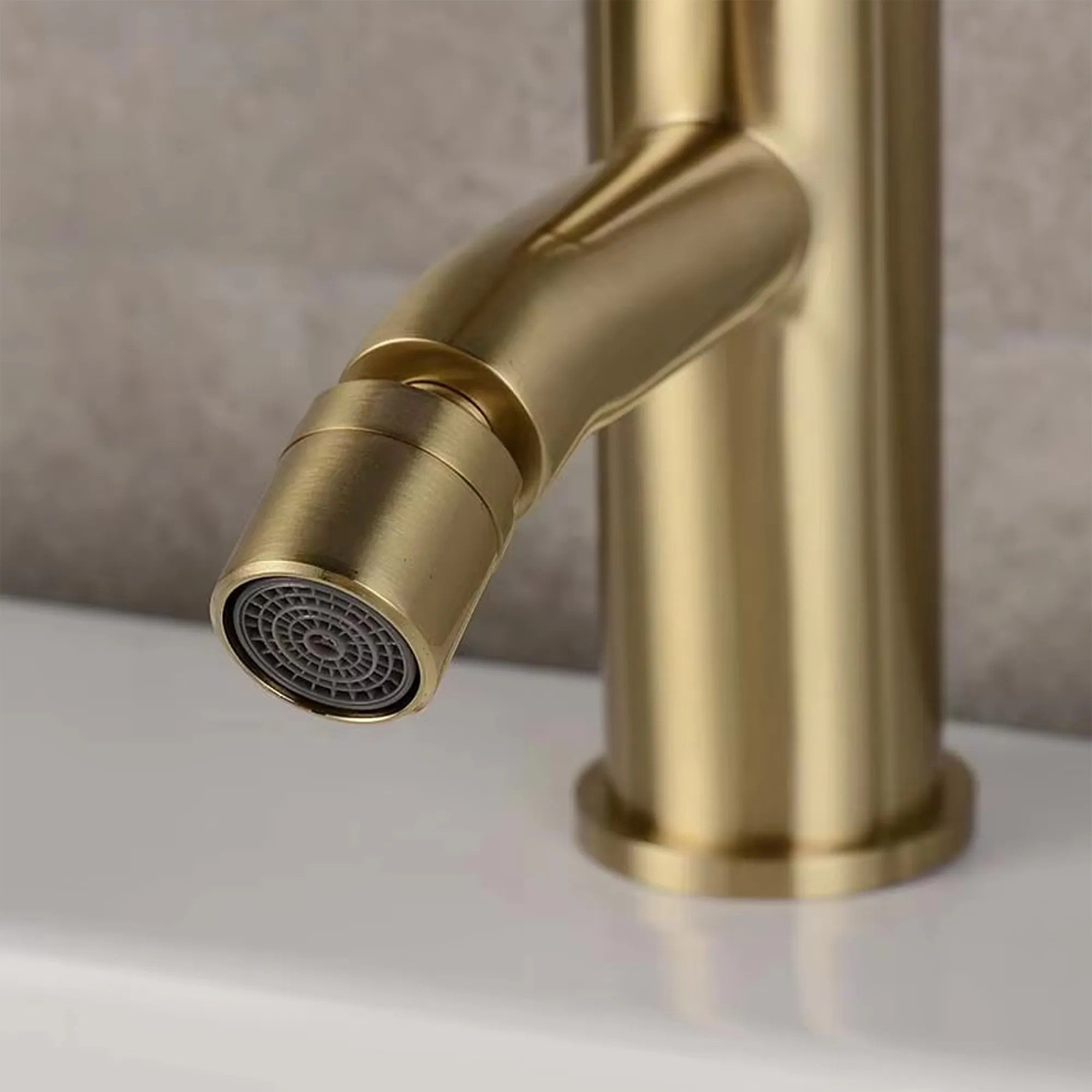 Bidé Csaptelep Lungo Gold Brush 3