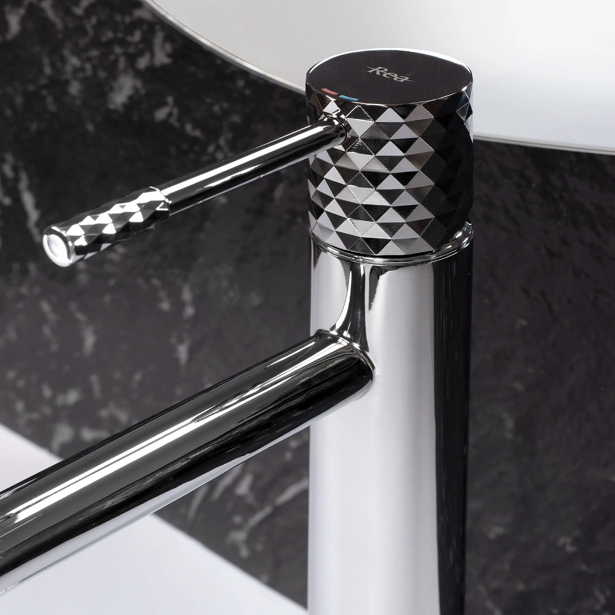 Fürdőszobai Csaptelep Rea Lungo Diamond Chrome High 3