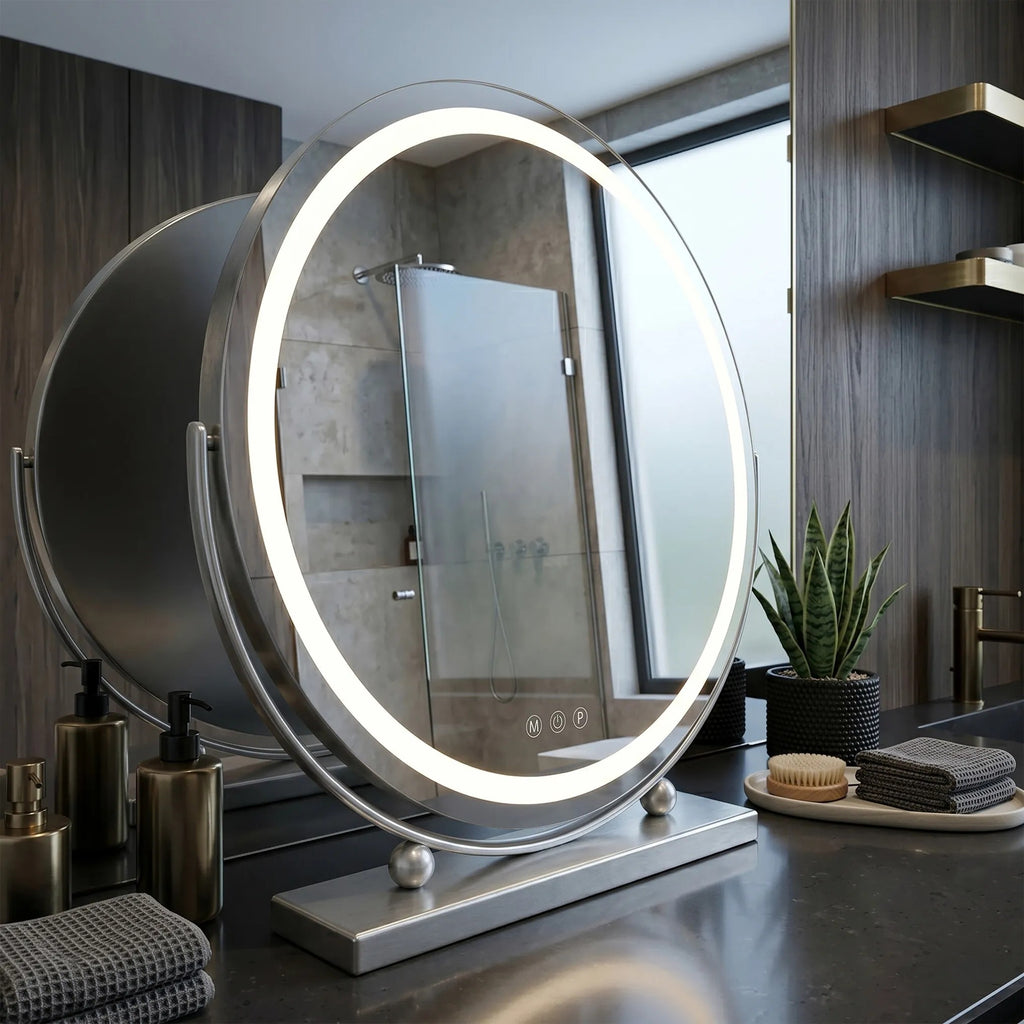 LED Tükör MAKE-UP Chrome 50 Cm 3