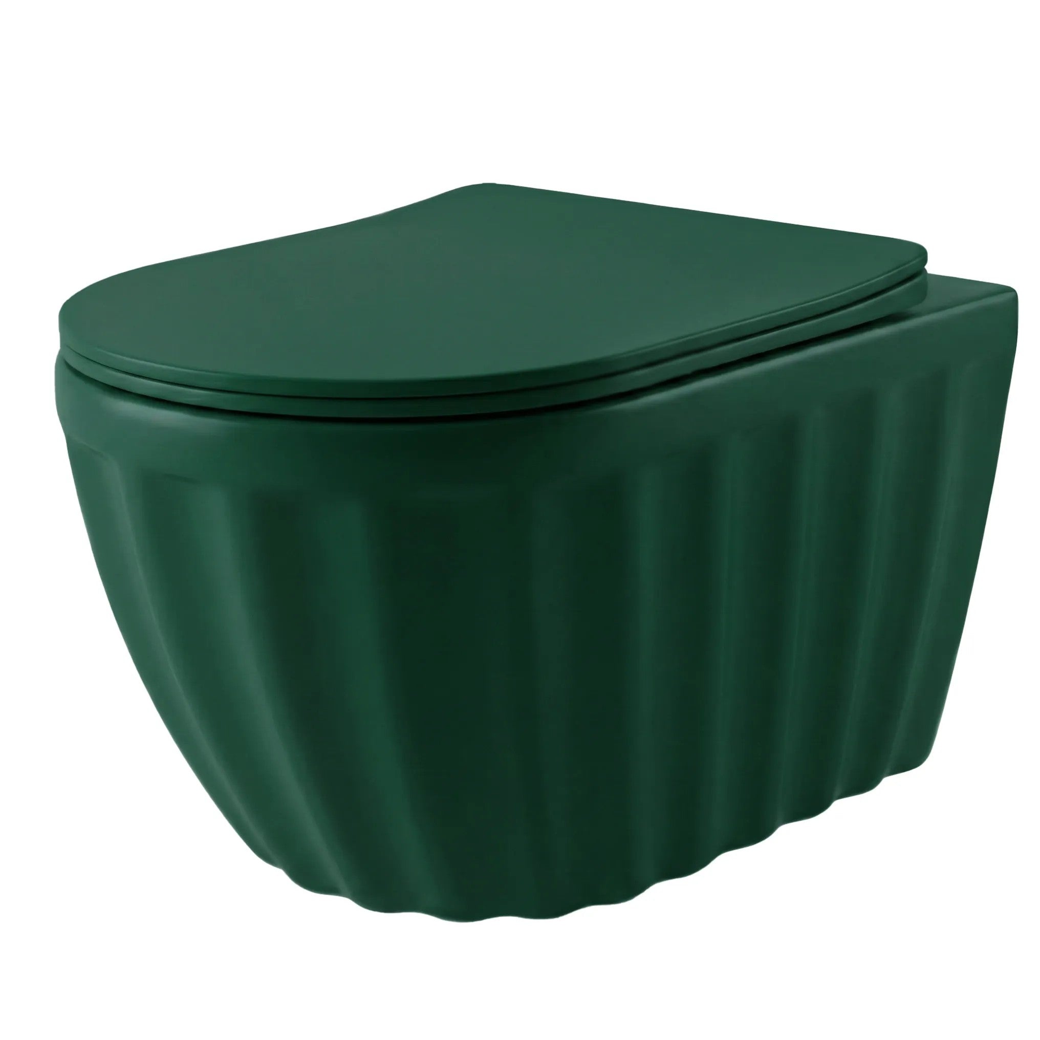 Szett: Fali WC Csésze + Pultra Szerelhető Mosdókagyló Rea Duo Matcha Matt 3