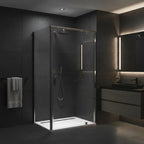 Zuhanykabin Rea Primo Swing 100x70 Chrome 3