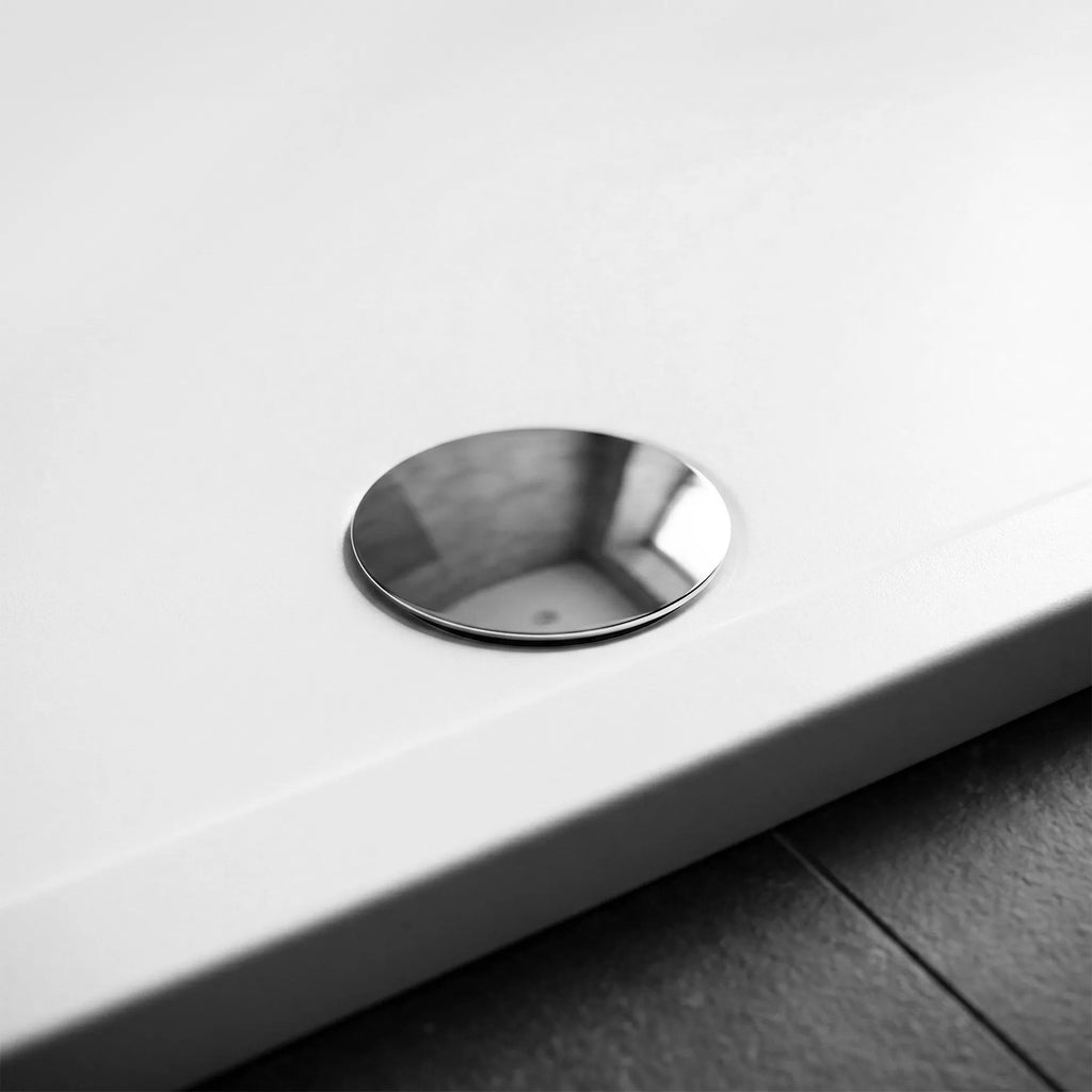 Zuhanytálca Rea Belmond White 90x120 Króm Fedél 3