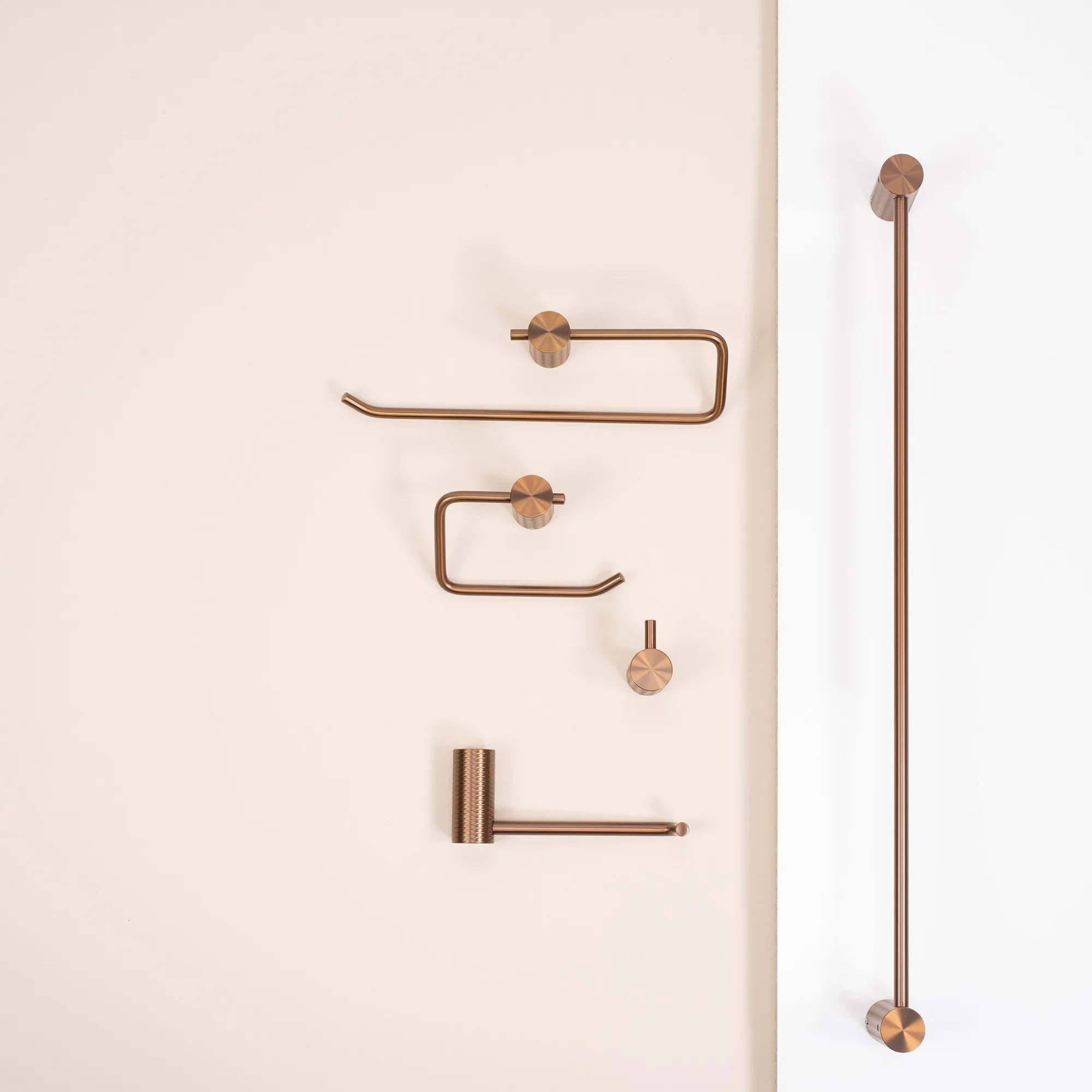 Fürdőszoba Fogas 9706 Brush Copper 3