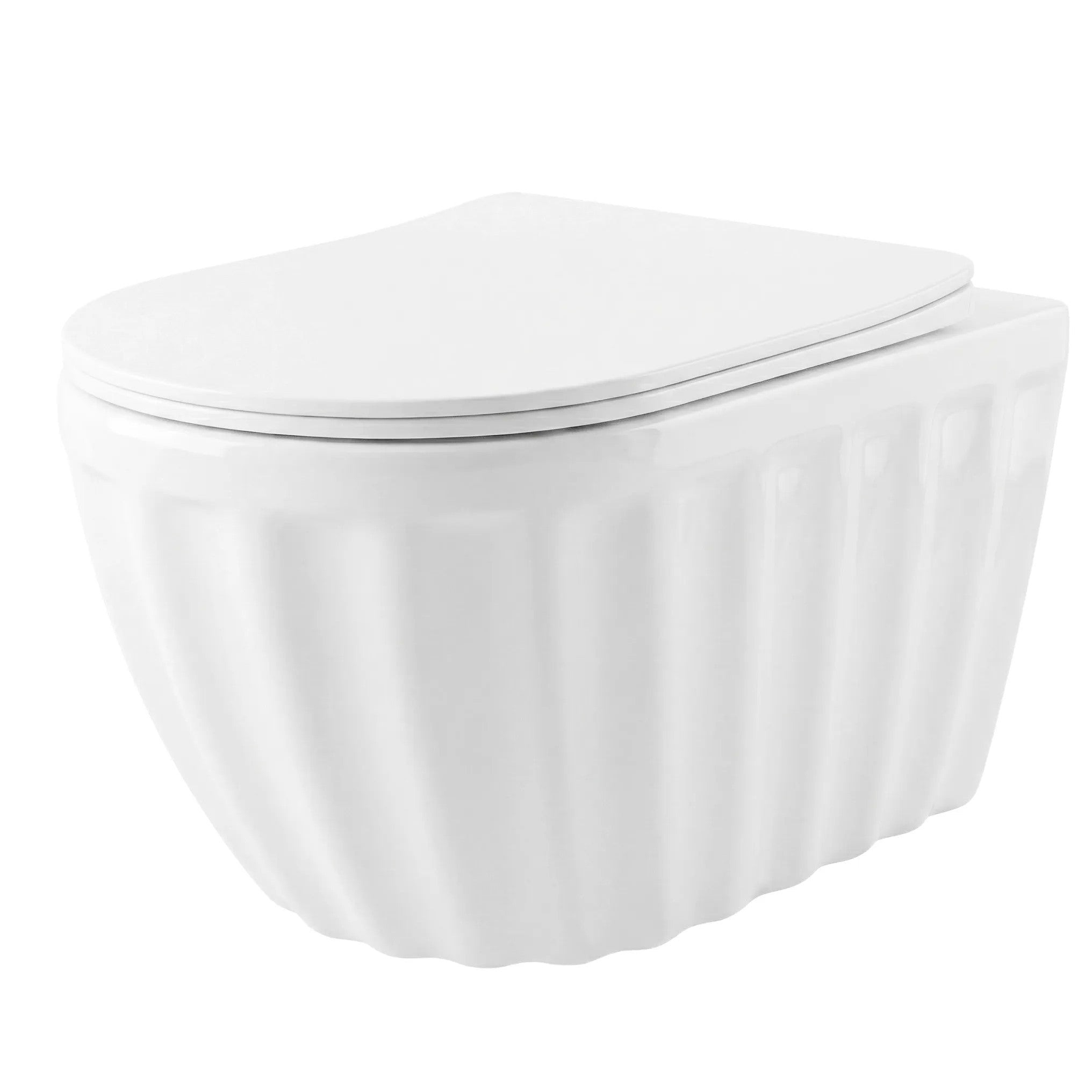 Szett: Fali WC Csésze + Pultra Szerelhető Mosdókagyló Rea Duo White 3