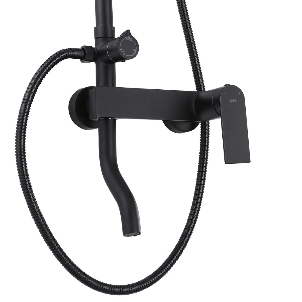 Zuhanyszett REA STORM BLACK MATT 3