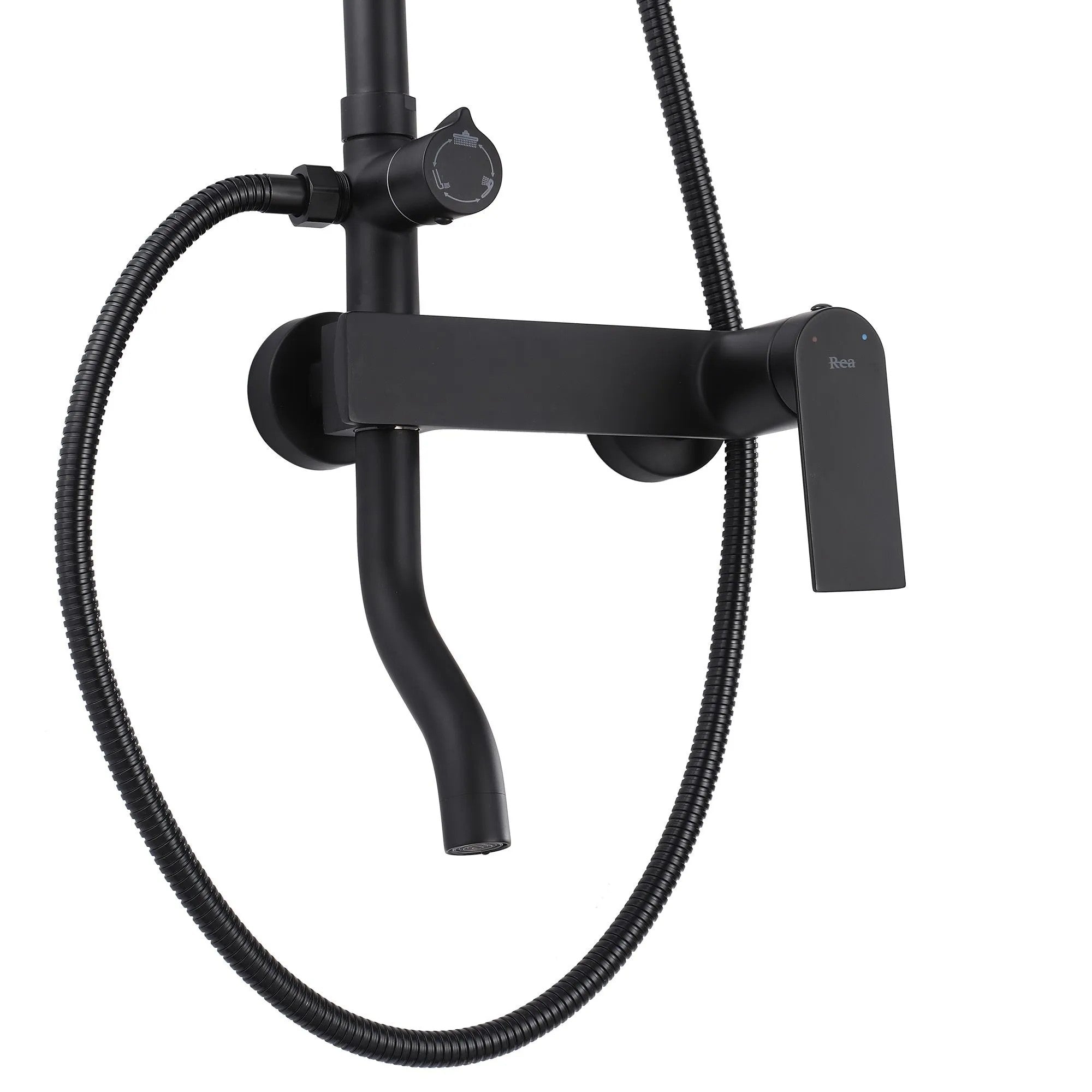 Zuhanyszett REA STORM BLACK MATT 3