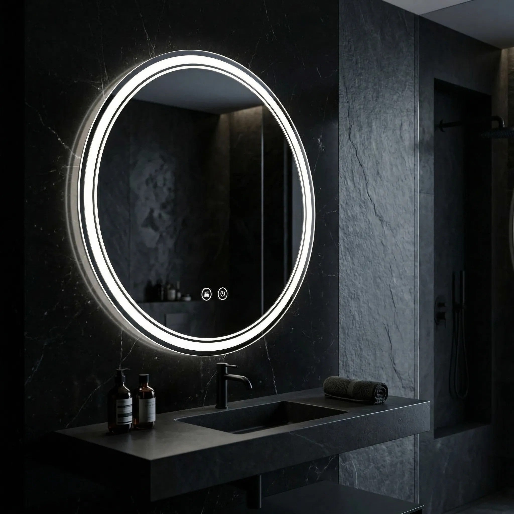 LED Tükör SOFT 90 3