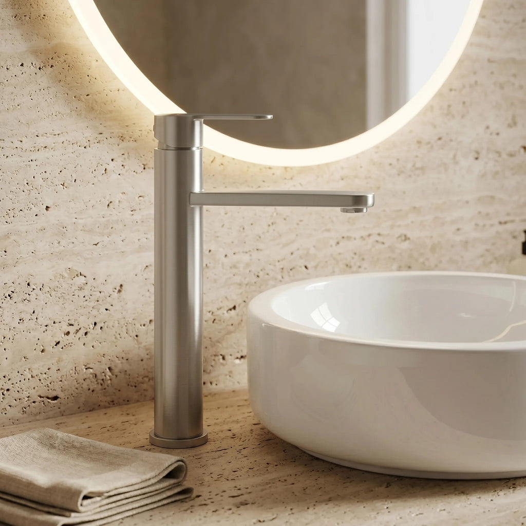 Fürdőszobai Csaptelep Rea Arcos Brush Nickel 3