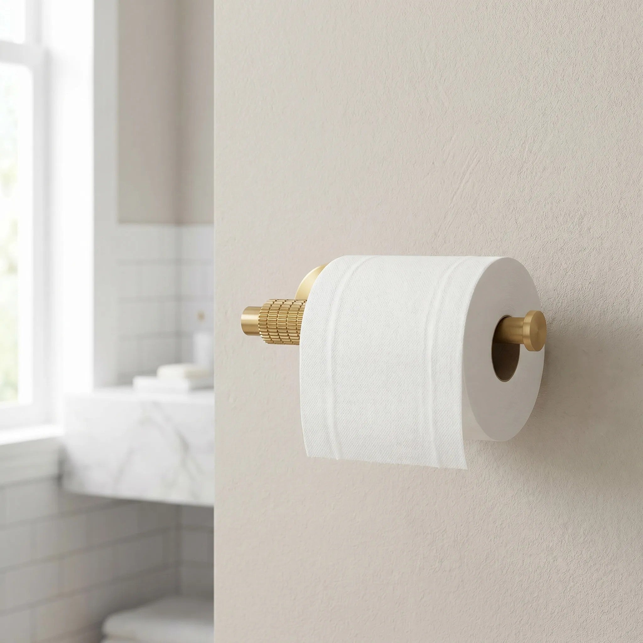 Falra Szerelhető Wc Papír Tartó 29105 Riwon Brush Gold 3