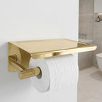 WC-papír Tartó Polccal 6613 Modern Gold 3