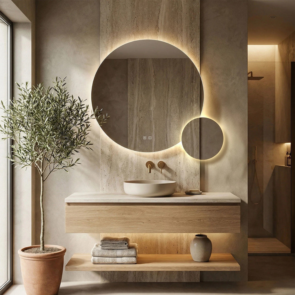 LED Tükör R-9045 90cm + 45cm 3