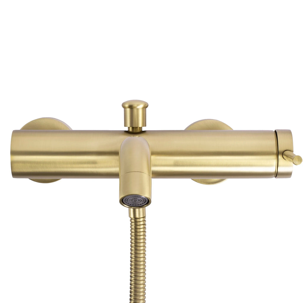Fürdőkád Csaptelep Rea Spot Brush Gold 3