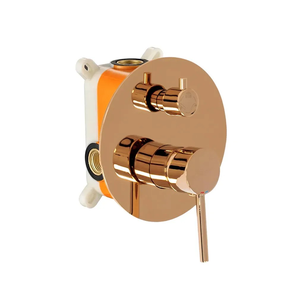 Rejtett Zuhanyszett Rea Lungo Copper + BOX 3