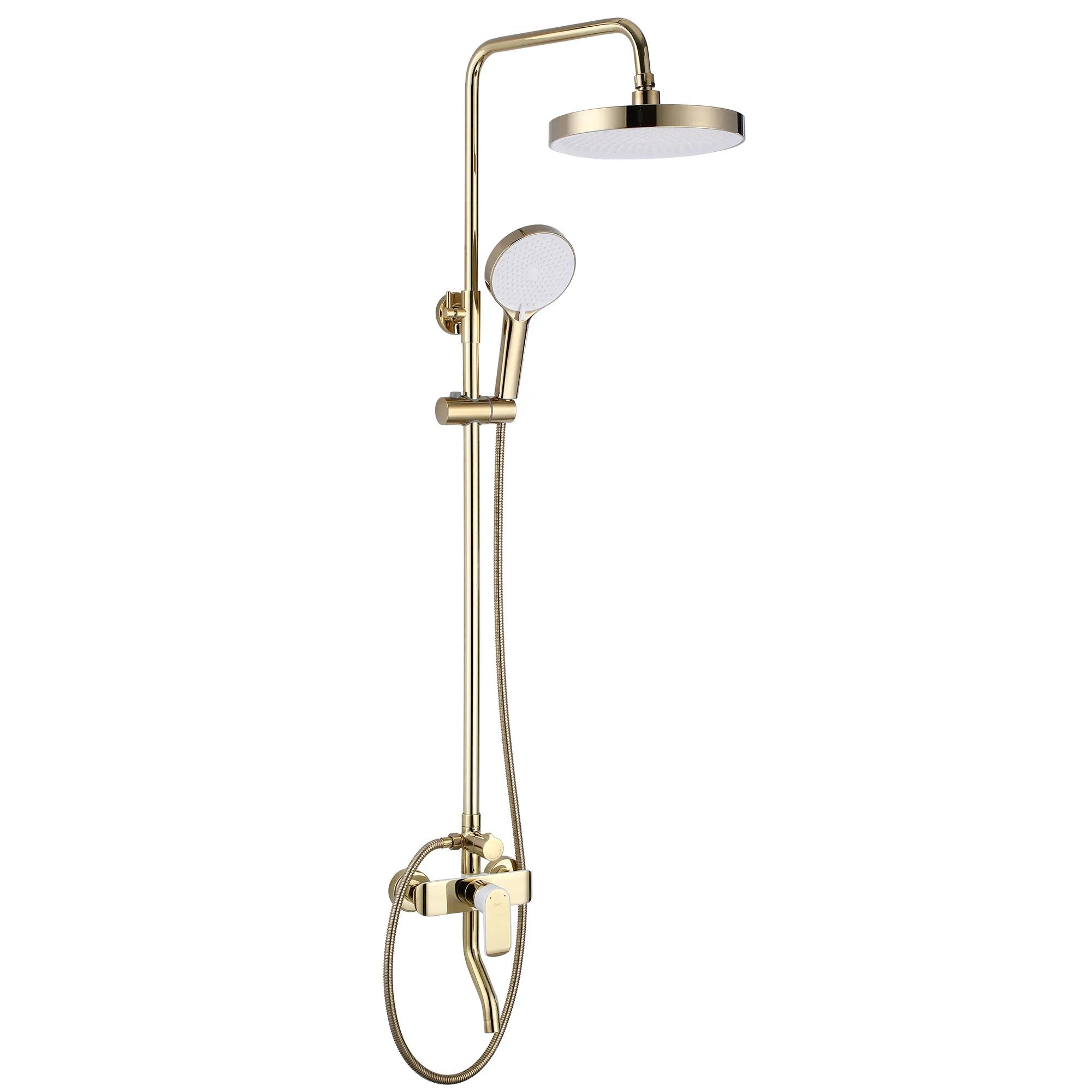 Zuhanyszett REA BLOOM WHITE GOLD 3