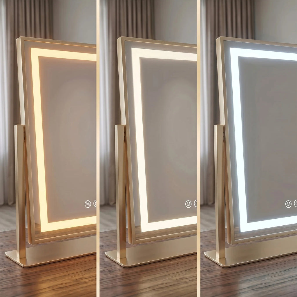 LED Tükör LUMI L.Gold 30x40cm 3