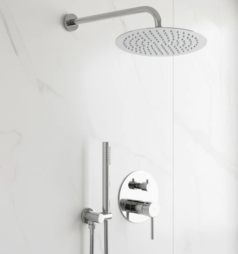 Zuhanyszett Rejtett Rea Lungo Diamond Chrome + Box 3