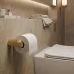 Falra Szerelhető Wc Papír Tartó 64105 SOLO Brush Gold 3