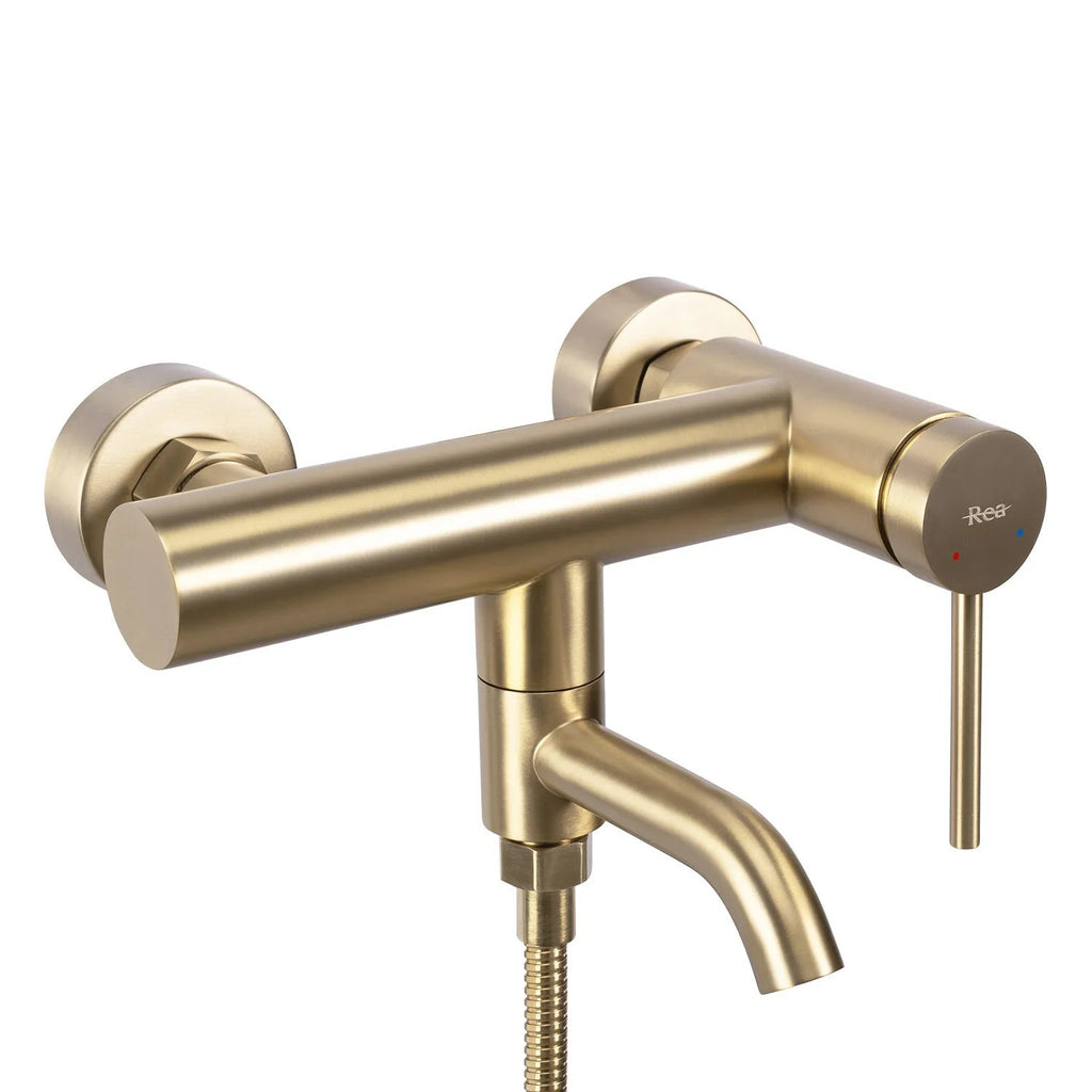 Fürdőkád Csaptelep Clif Brush Gold 3
