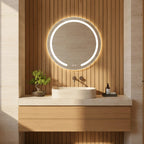 LED Tükör 60cm Modern 3