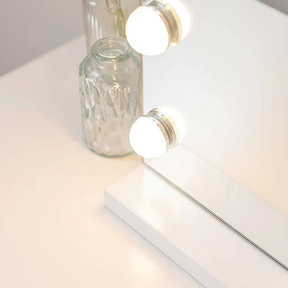 LED Tükör HOLLYWOOD White 80x60 3