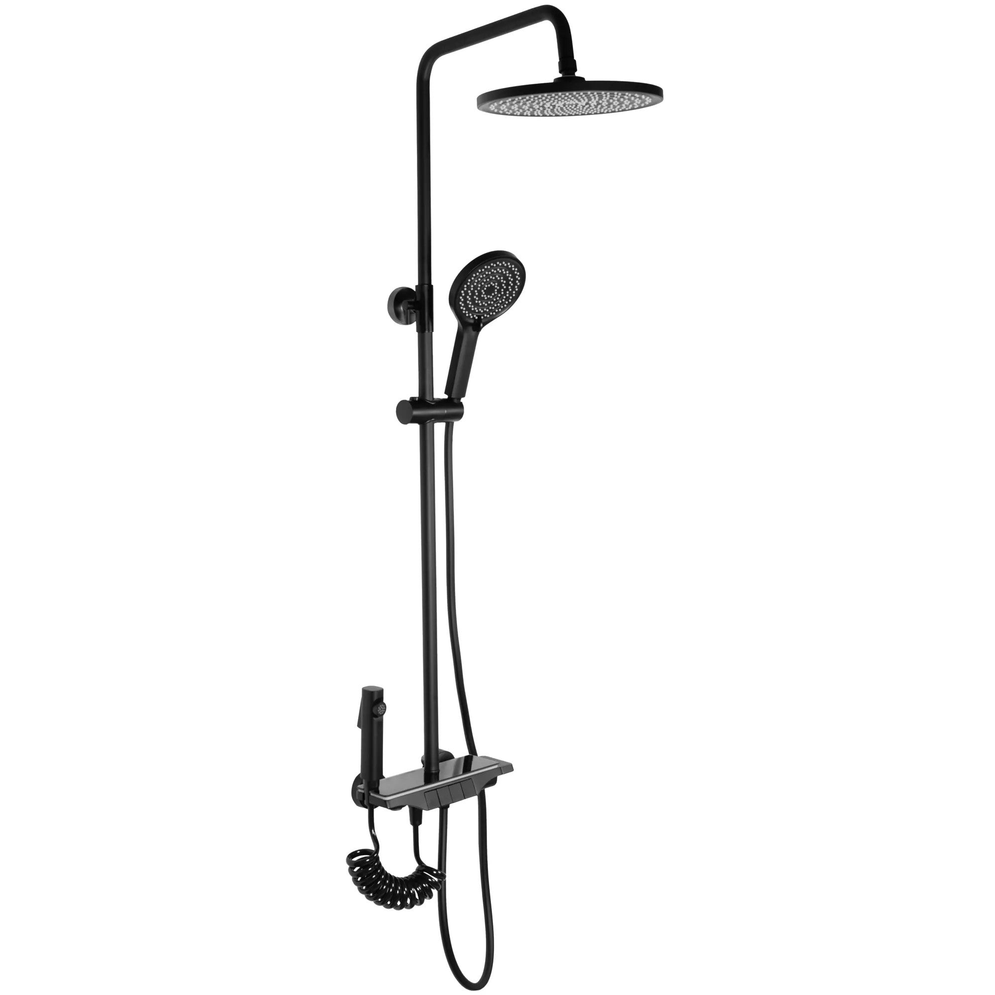 Zuhanyszett REA Savio Led Black 3