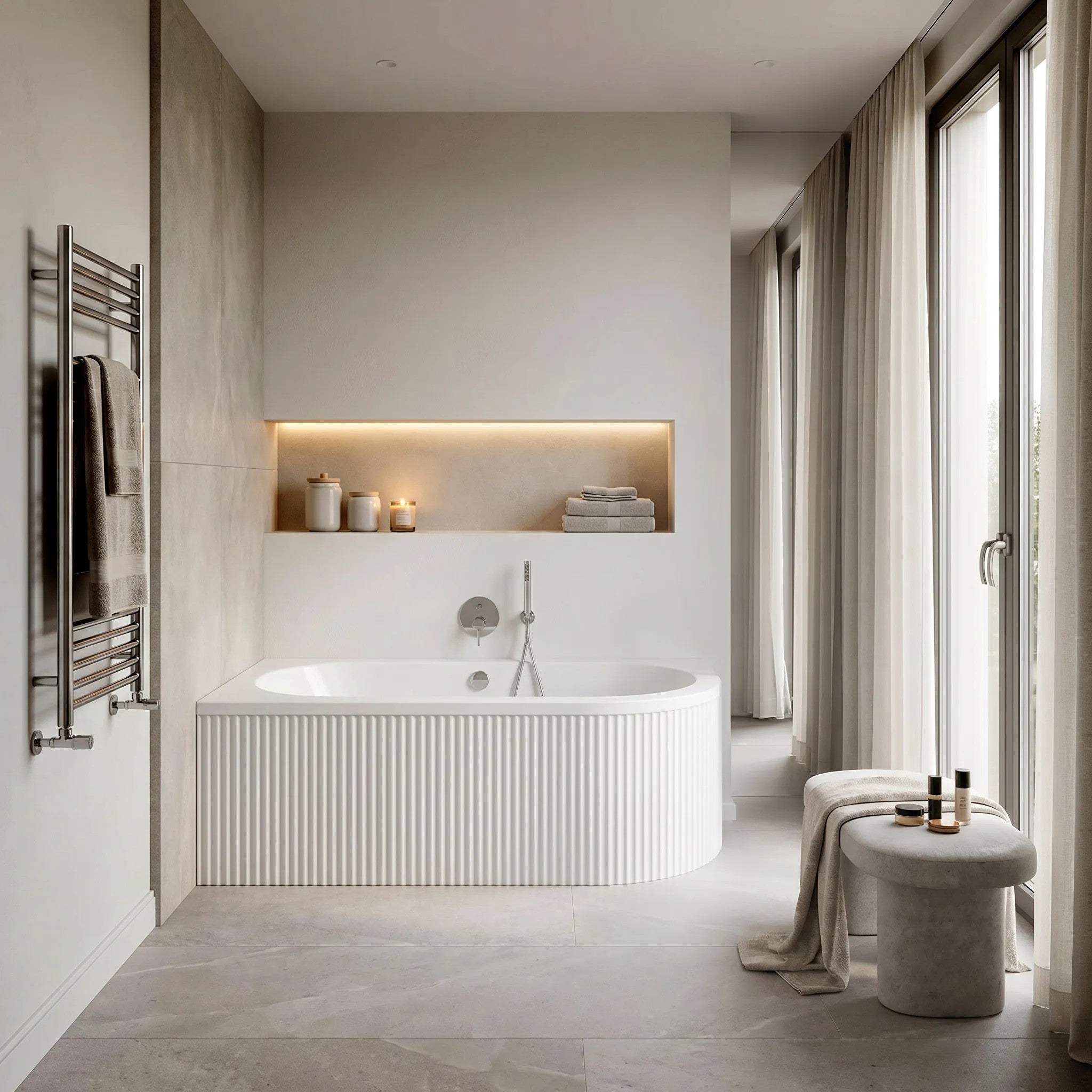 Fürdőkád Rea Orion Stripe Left 150cm 3