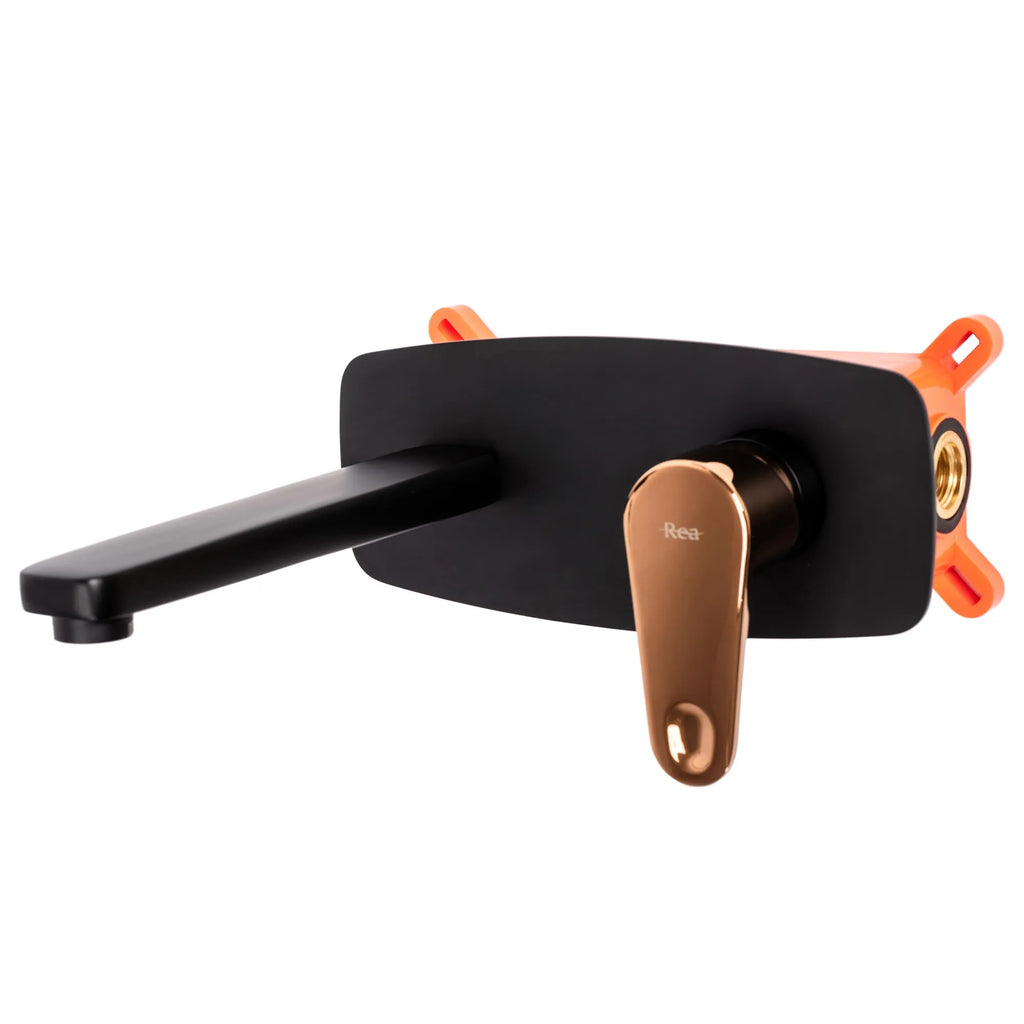 Fürdőszobai Csaptelep Rea MILD BLACK ROSE GOLD + BOX 3