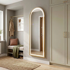 Tükör LED Orbit 50x160cm Brush Gold 3