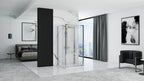 Zuhanykabin REA Rapid Slide Chrome Ajtó: 130 Fal: 90 3