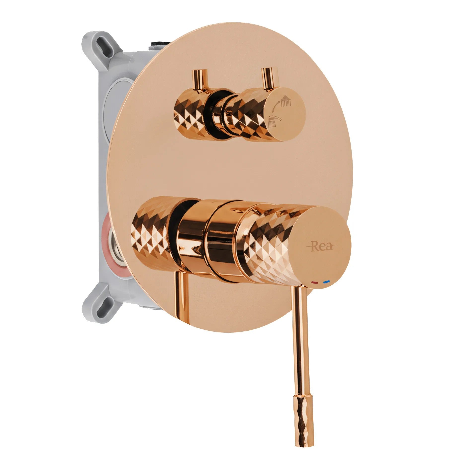 Zuhanyszett Rejtett Rea Lungo Diamond Copper + Box 3