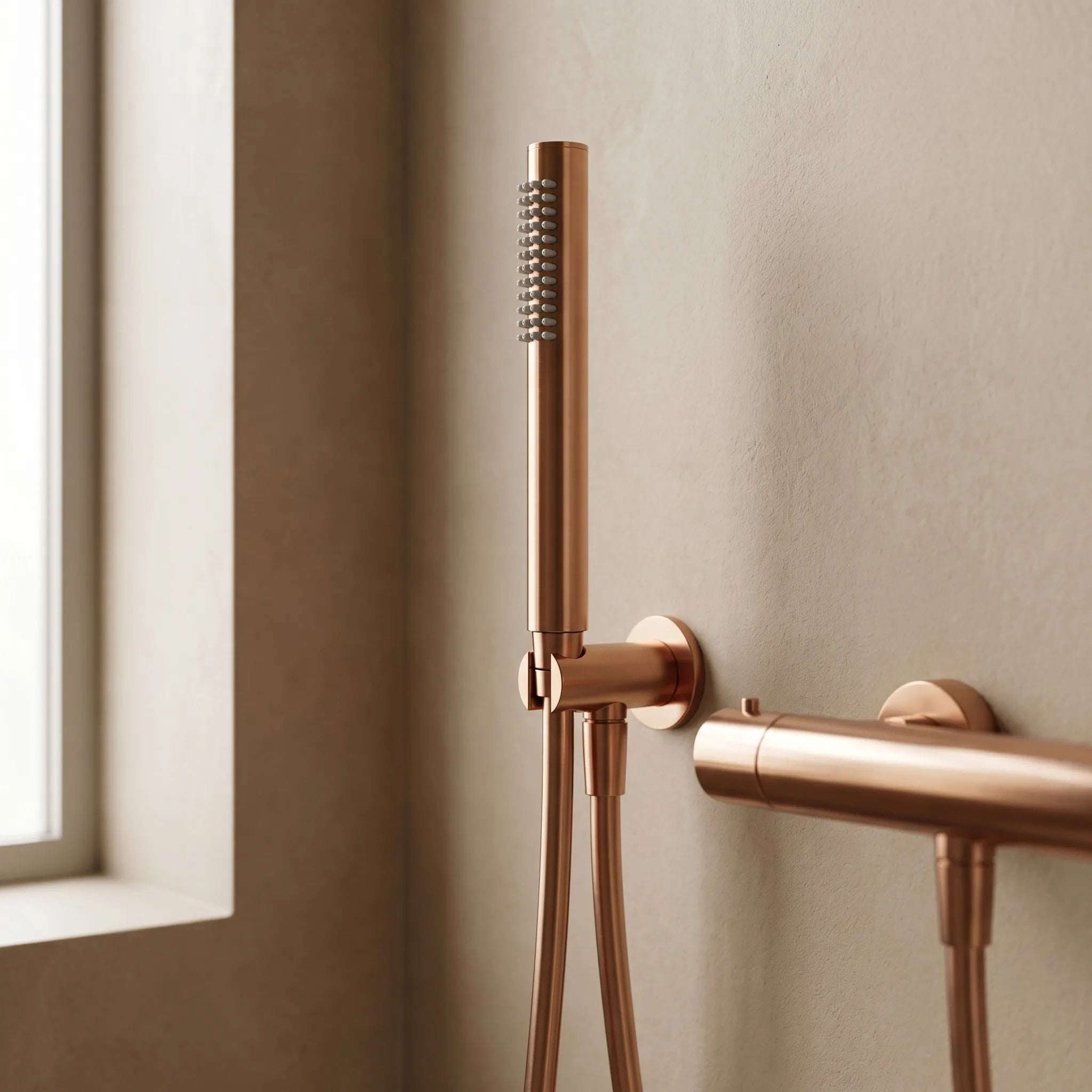 Rea JS-018 BRUSH COPPER Zuhanyfej 3
