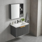 Fürdőszobabútor Szett Mosdóval Mario 60cm Grey 3
