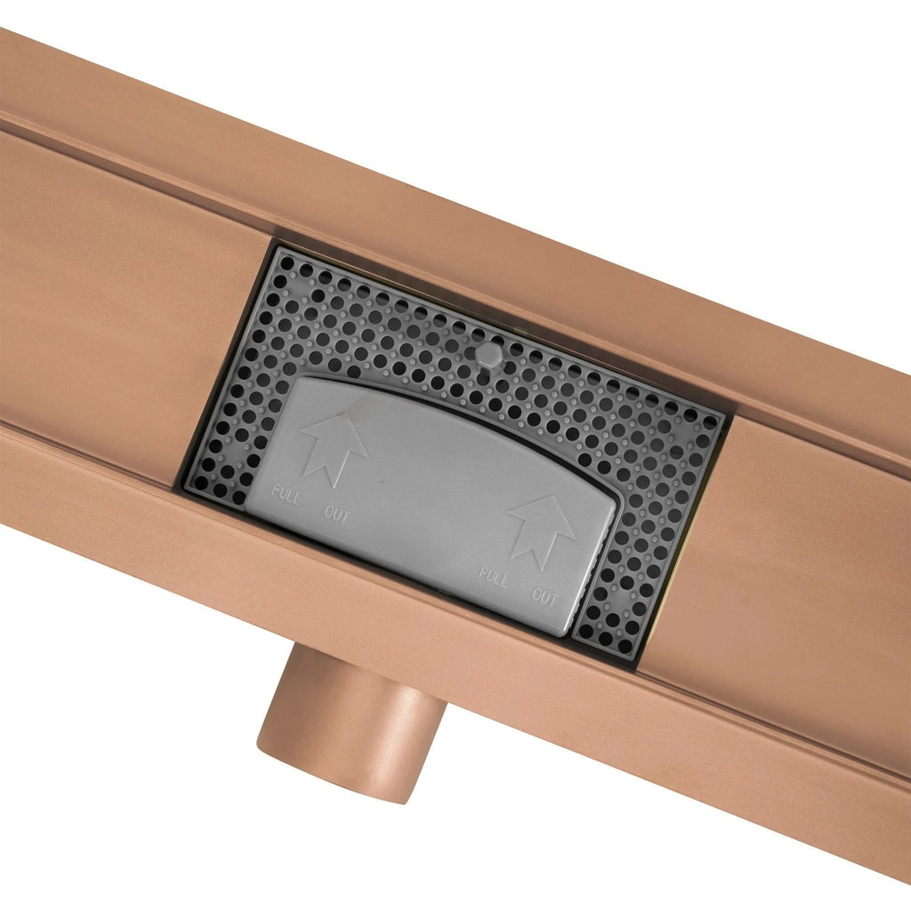 Zuhanylefolyó Rea Neox Brush Copper 100 3