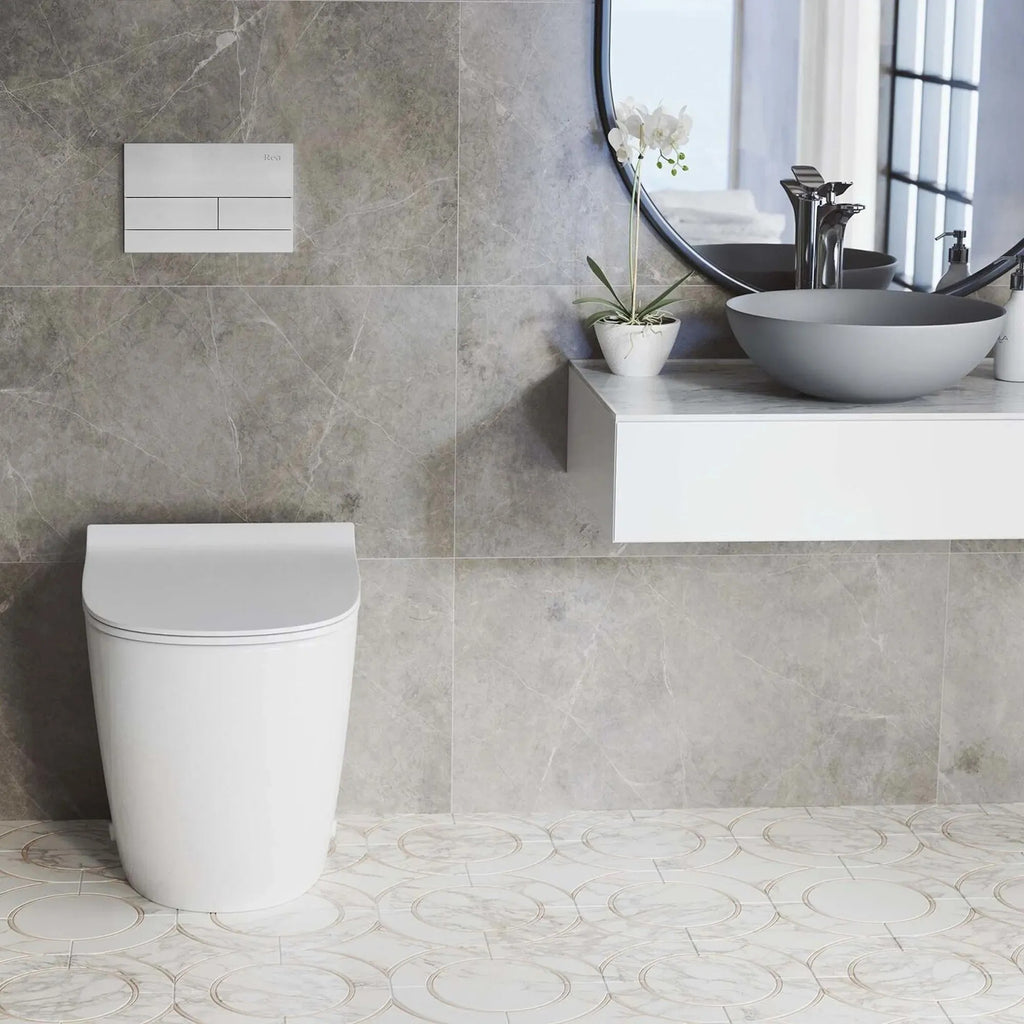 WC Öblítő Gomb K011A-Q És Slim024N Rea T Brush Steel 3