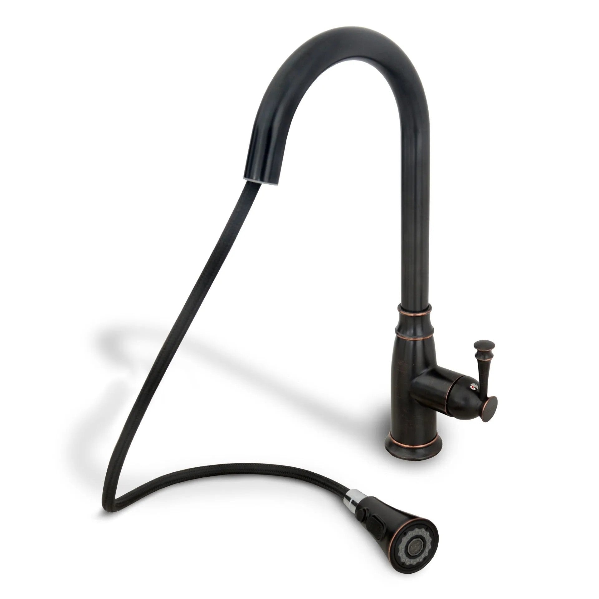Konyhai Csaptelep Rea Deco Old High Black 3