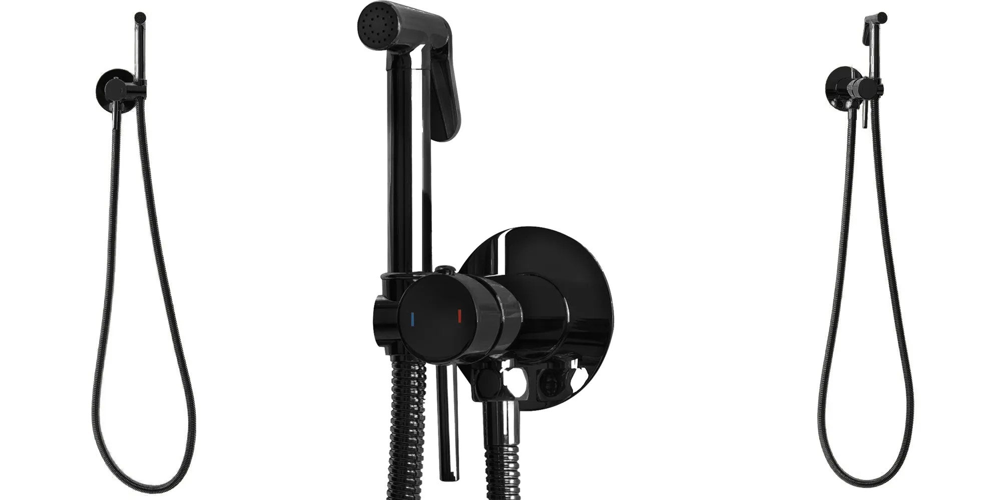 Bidé Csap Lungo Loop Black Metallic 3