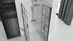 Zuhanykabin Rea Molier Black Double 90x90 3