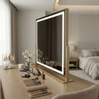 LED Tükör STUDIO L.Gold 58x45 3
