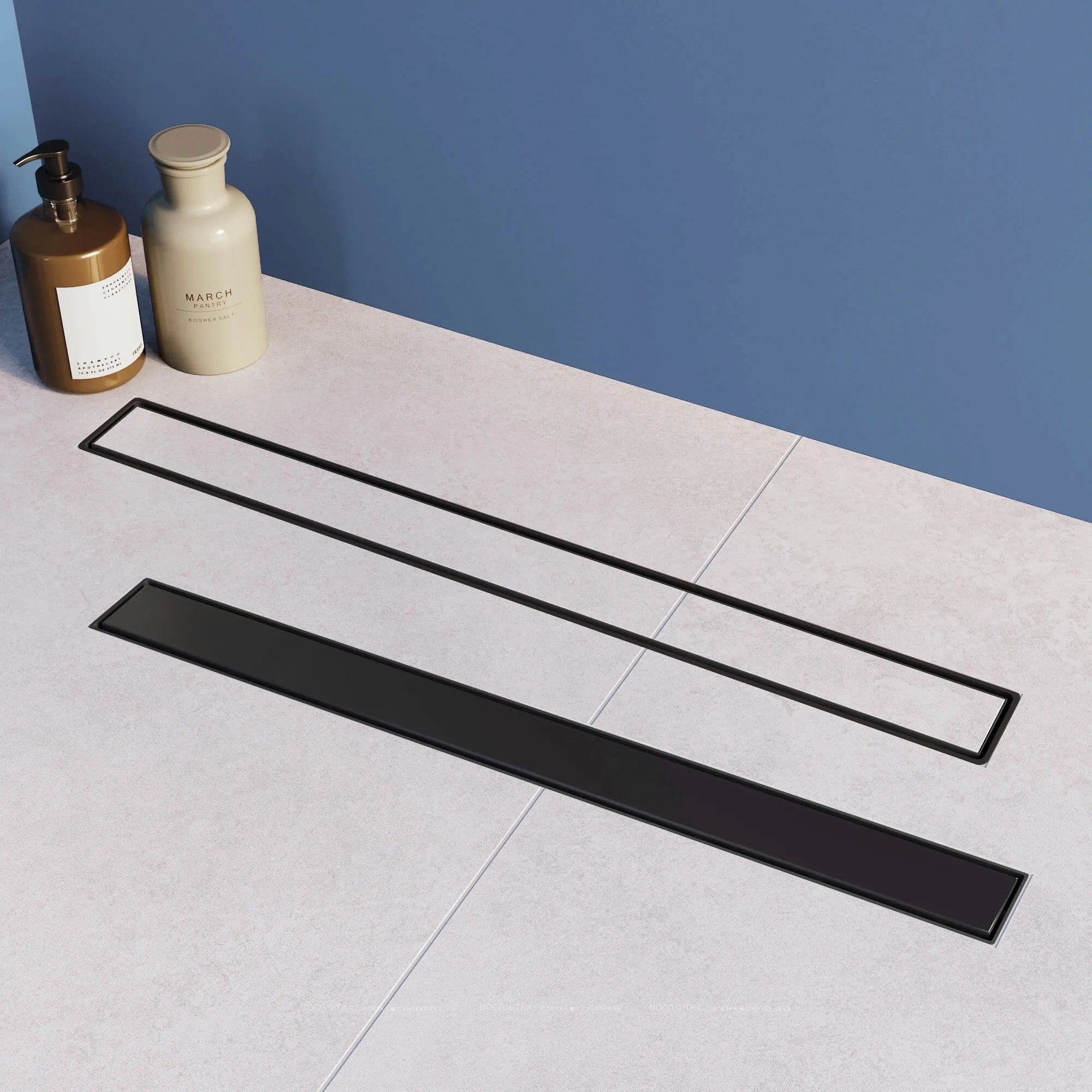 Zuhanylefolyó REA Neox Superflow Black 90 3