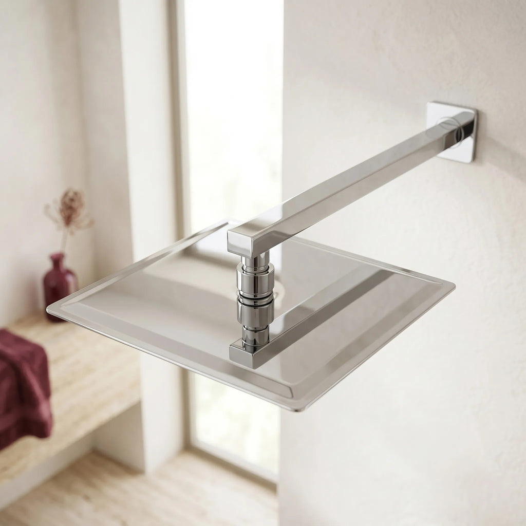Négyzet Alakú Zuhanyfej REA JS-P015 30cm Chrome 3